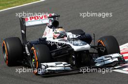 Pastor Maldonado (VEN) Williams FW35. 12.10.2013. Formula 1 World Championship, Rd 15, Japanese Grand Prix, Suzuka, Japan, Qualifying Day.