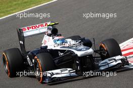 Valtteri Bottas (FIN) Williams FW35. 12.10.2013. Formula 1 World Championship, Rd 15, Japanese Grand Prix, Suzuka, Japan, Qualifying Day.
