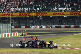 Mark Webber (AUS) Red Bull Racing RB9. 12.10.2013. Formula 1 World Championship, Rd 15, Japanese Grand Prix, Suzuka, Japan, Qualifying Day.