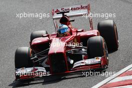 Fernando Alonso (ESP) Ferrari F138. 12.10.2013. Formula 1 World Championship, Rd 15, Japanese Grand Prix, Suzuka, Japan, Qualifying Day.