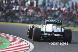 Nico Rosberg (GER) Mercedes AMG F1 W04. 12.10.2013. Formula 1 World Championship, Rd 15, Japanese Grand Prix, Suzuka, Japan, Qualifying Day.