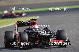 Romain Grosjean (FRA) Lotus F1 E21. 12.10.2013. Formula 1 World Championship, Rd 15, Japanese Grand Prix, Suzuka, Japan, Qualifying Day.