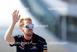 Drivers parade, Sebastian Vettel (GER), Red Bull Racing  13.10.2013. Formula 1 World Championship, Rd 15, Japanese Grand Prix, Suzuka, Japan, Race Day.