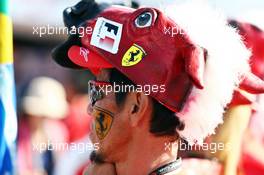 A Ferrari fan. 13.10.2013. Formula 1 World Championship, Rd 15, Japanese Grand Prix, Suzuka, Japan, Race Day.
