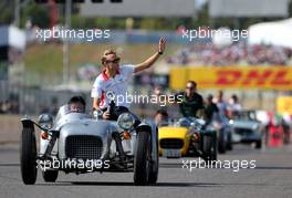 Drivers parade, Max Chilton (GBR), Marussia F1 Team  13.10.2013. Formula 1 World Championship, Rd 15, Japanese Grand Prix, Suzuka, Japan, Race Day.
