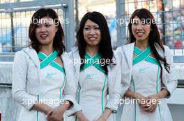Grid girls. 10.10.2013. Formula 1 World Championship, Rd 15, Japanese Grand Prix, Suzuka, Japan, Preparation Day.