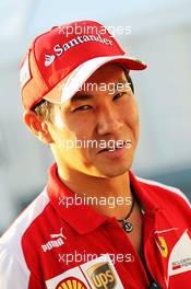 Kamui Kobayashi (JPN) Ferrari. 10.10.2013. Formula 1 World Championship, Rd 15, Japanese Grand Prix, Suzuka, Japan, Preparation Day.