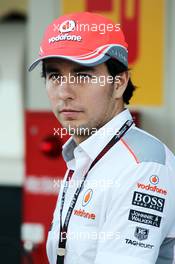 Sergio Perez (MEX) McLaren. 10.10.2013. Formula 1 World Championship, Rd 15, Japanese Grand Prix, Suzuka, Japan, Preparation Day.