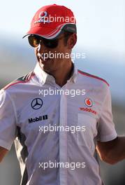 Jenson Button (GBR), McLaren Mercedes  10.10.2013. Formula 1 World Championship, Rd 15, Japanese Grand Prix, Suzuka, Japan, Preparation Day.