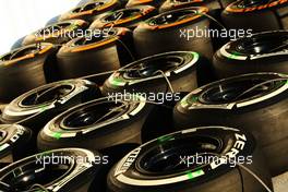 Pirelli tyres. 10.10.2013. Formula 1 World Championship, Rd 15, Japanese Grand Prix, Suzuka, Japan, Preparation Day.