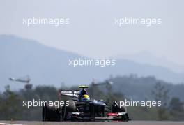 Esteban Gutierrez (MEX), Sauber F1 Team  04.10.2013. Formula 1 World Championship, Rd 14, Korean Grand Prix, Yeongam, South Korea, Practice Day.