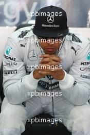 Lewis Hamilton (GBR) Mercedes AMG F1. 04.10.2013. Formula 1 World Championship, Rd 14, Korean Grand Prix, Yeongam, South Korea, Practice Day.