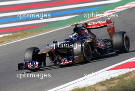 Daniel Ricciardo (AUS), Scuderia Toro Rosso  04.10.2013. Formula 1 World Championship, Rd 14, Korean Grand Prix, Yeongam, South Korea, Practice Day.