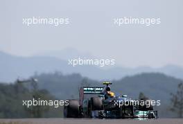 Lewis Hamilton (GBR), Mercedes Grand Prix  04.10.2013. Formula 1 World Championship, Rd 14, Korean Grand Prix, Yeongam, South Korea, Practice Day.