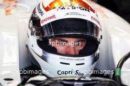 Adrian Sutil (GER) Sahara Force India VJM06. 04.10.2013. Formula 1 World Championship, Rd 14, Korean Grand Prix, Yeongam, South Korea, Practice Day.