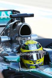 Nico Rosberg (GER) Mercedes AMG F1 W04 engine cover detail. 04.10.2013. Formula 1 World Championship, Rd 14, Korean Grand Prix, Yeongam, South Korea, Practice Day.