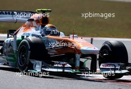 Adrian Sutil (GER), Sahara Force India F1 Team   04.10.2013. Formula 1 World Championship, Rd 14, Korean Grand Prix, Yeongam, South Korea, Practice Day.