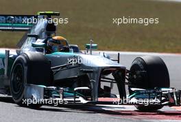 Lewis Hamilton (GBR), Mercedes Grand Prix  04.10.2013. Formula 1 World Championship, Rd 14, Korean Grand Prix, Yeongam, South Korea, Practice Day.