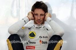 Romain Grosjean (FRA) Lotus F1 Team. 04.10.2013. Formula 1 World Championship, Rd 14, Korean Grand Prix, Yeongam, South Korea, Practice Day.