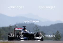 Pastor Maldonado (VEN), Williams F1 Team  04.10.2013. Formula 1 World Championship, Rd 14, Korean Grand Prix, Yeongam, South Korea, Practice Day.