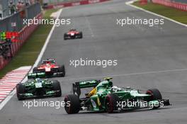 Giedo van der Garde (NLD) Caterham CT03. 06.10.2013. Formula 1 World Championship, Rd 14, Korean Grand Prix, Yeongam, South Korea, Race Day.