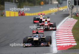 Daniel Ricciardo (AUS), Scuderia Toro Rosso  06.10.2013. Formula 1 World Championship, Rd 14, Korean Grand Prix, Yeongam, South Korea, Race Day.
