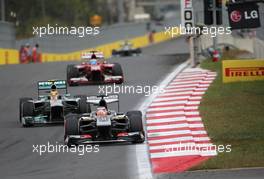 Nico Hulkenberg (GER), Sauber F1 Team Formula One team  06.10.2013. Formula 1 World Championship, Rd 14, Korean Grand Prix, Yeongam, South Korea, Race Day.