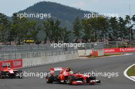 Felipe Massa (BRA) Ferrari F138. 06.10.2013. Formula 1 World Championship, Rd 14, Korean Grand Prix, Yeongam, South Korea, Race Day.