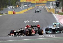 Romain Grosjean (FRA), Lotus F1 Team  06.10.2013. Formula 1 World Championship, Rd 14, Korean Grand Prix, Yeongam, South Korea, Race Day.