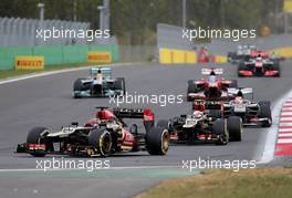 Kimi Raikkonen (FIN), Lotus F1 Team  06.10.2013. Formula 1 World Championship, Rd 14, Korean Grand Prix, Yeongam, South Korea, Race Day.