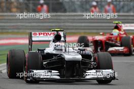 Valtteri Bottas (FIN) Williams FW35. 06.10.2013. Formula 1 World Championship, Rd 14, Korean Grand Prix, Yeongam, South Korea, Race Day.