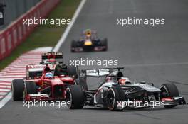 Nico Hulkenberg (GER) Sauber C32. 06.10.2013. Formula 1 World Championship, Rd 14, Korean Grand Prix, Yeongam, South Korea, Race Day.