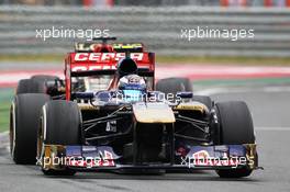 Daniel Ricciardo (AUS) Scuderia Toro Rosso STR8. 06.10.2013. Formula 1 World Championship, Rd 14, Korean Grand Prix, Yeongam, South Korea, Race Day.