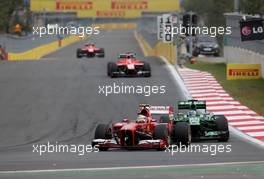 Felipe Massa (BRA), Scuderia Ferrari  06.10.2013. Formula 1 World Championship, Rd 14, Korean Grand Prix, Yeongam, South Korea, Race Day.