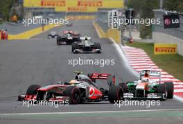 Sergio Perez (MEX), McLaren Mercedes  06.10.2013. Formula 1 World Championship, Rd 14, Korean Grand Prix, Yeongam, South Korea, Race Day.