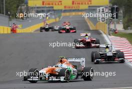 Adrian Sutil (GER), Sahara Force India F1 Team   06.10.2013. Formula 1 World Championship, Rd 14, Korean Grand Prix, Yeongam, South Korea, Race Day.