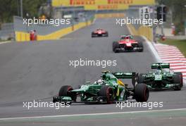Giedo van der Garde (NDL), Caterham F1 Team  06.10.2013. Formula 1 World Championship, Rd 14, Korean Grand Prix, Yeongam, South Korea, Race Day.