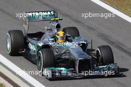 Lewis Hamilton (GBR) Mercedes AMG F1 W04. 05.10.2013. Formula 1 World Championship, Rd 14, Korean Grand Prix, Yeongam, South Korea, Qualifying Day.