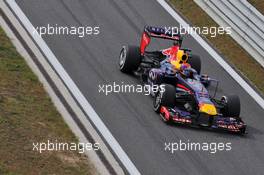 Sebastian Vettel (GER) Red Bull Racing RB9. 05.10.2013. Formula 1 World Championship, Rd 14, Korean Grand Prix, Yeongam, South Korea, Qualifying Day.