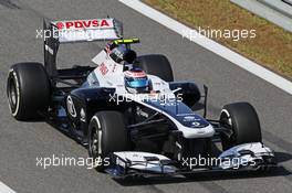 Valtteri Bottas (FIN) Williams FW35. 05.10.2013. Formula 1 World Championship, Rd 14, Korean Grand Prix, Yeongam, South Korea, Qualifying Day.