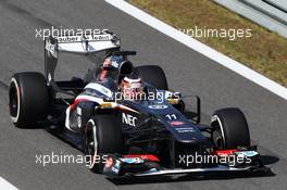 Nico Hulkenberg (GER) Sauber C32. 05.10.2013. Formula 1 World Championship, Rd 14, Korean Grand Prix, Yeongam, South Korea, Qualifying Day.