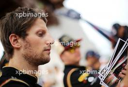 Romain Grosjean (FRA), Lotus F1 Team  05.10.2013.  Formula 1 World Championship, Rd 14, Korean Grand Prix, Yeongam, South Korea, Qualifying Day.