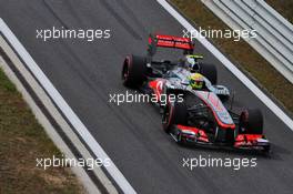 Sergio Perez (MEX) McLaren MP4-28. 05.10.2013. Formula 1 World Championship, Rd 14, Korean Grand Prix, Yeongam, South Korea, Qualifying Day.