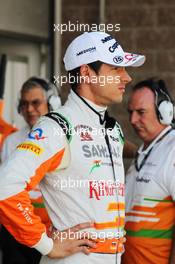 Adrian Sutil (GER) Sahara Force India F1. 05.10.2013. Formula 1 World Championship, Rd 14, Korean Grand Prix, Yeongam, South Korea, Qualifying Day.