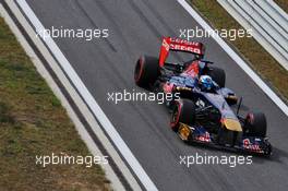 Jean-Eric Vergne (FRA) Scuderia Toro Rosso STR8. 05.10.2013. Formula 1 World Championship, Rd 14, Korean Grand Prix, Yeongam, South Korea, Qualifying Day.