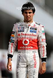 Sergio Perez (MEX), McLaren Mercedes  05.10.2013.  Formula 1 World Championship, Rd 14, Korean Grand Prix, Yeongam, South Korea, Qualifying Day.