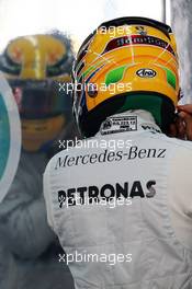 Lewis Hamilton (GBR) Mercedes AMG F1. 05.10.2013. Formula 1 World Championship, Rd 14, Korean Grand Prix, Yeongam, South Korea, Qualifying Day.