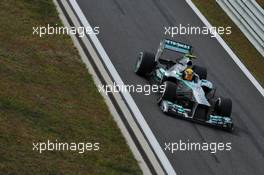 Lewis Hamilton (GBR) Mercedes AMG F1 W04. 05.10.2013. Formula 1 World Championship, Rd 14, Korean Grand Prix, Yeongam, South Korea, Qualifying Day.