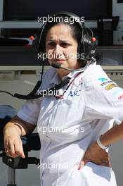 Monisha Kaltenborn (AUT) Sauber Team Principal. 05.10.2013. Formula 1 World Championship, Rd 14, Korean Grand Prix, Yeongam, South Korea, Qualifying Day.