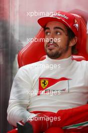 Fernando Alonso (ESP) Ferrari. 05.10.2013. Formula 1 World Championship, Rd 14, Korean Grand Prix, Yeongam, South Korea, Qualifying Day.